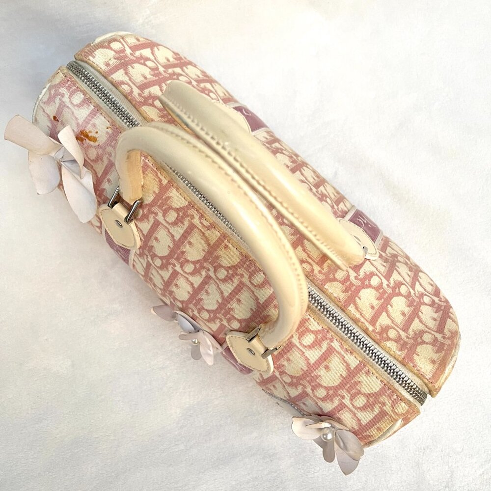Christian Dior vintage Y2K Trotter Pink pink monogram bag - Picture 16 of 16